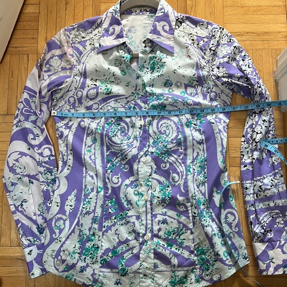 ETRO shirt, -00% cotton, size S (40) - Picture 8 of 10